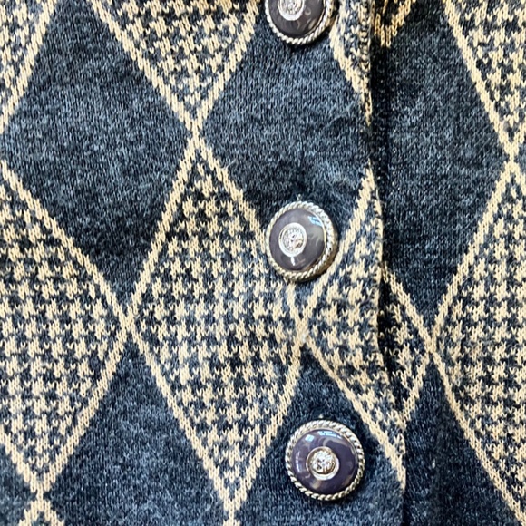 Vintage Alfred Dunner 3/4 Pullover Sweater with Collar - Picture 6 of 15